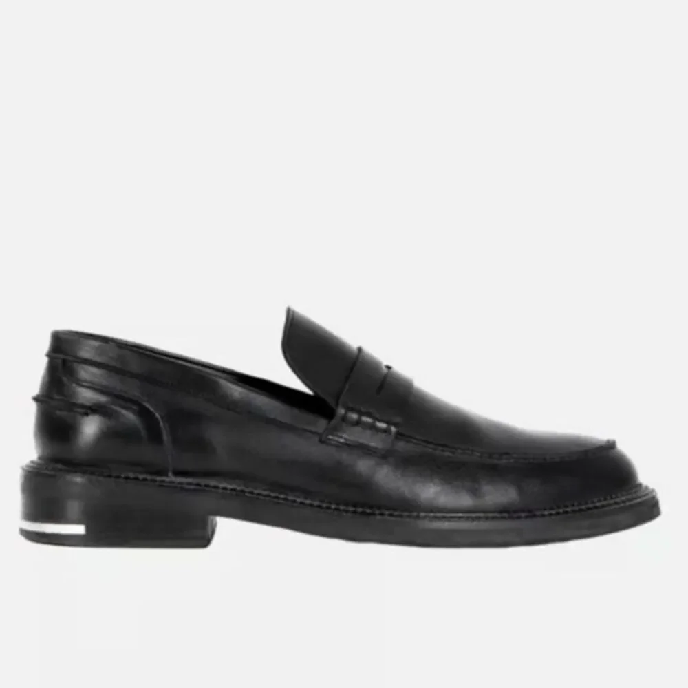 NIB The Kooples Mens Leather Mocassins Loafers size 44 - Picture 4 of 13